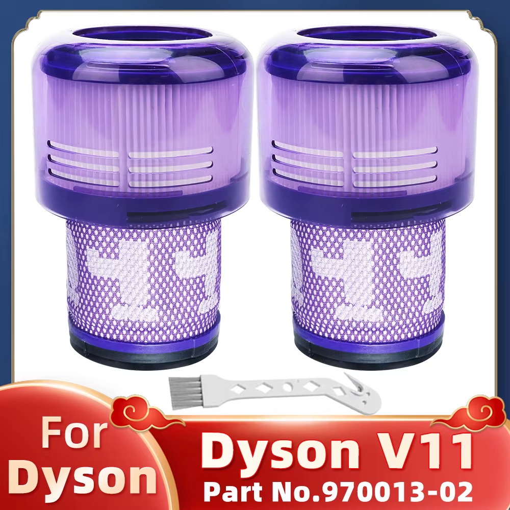 Compatible avec Dyson V11 Torque/ Drive V11 Animal/ V15 Detect /V11 Complete Pro/ V11 Fluffy V/ V11 Absolute Filtre Pièces pour Aspirateur
