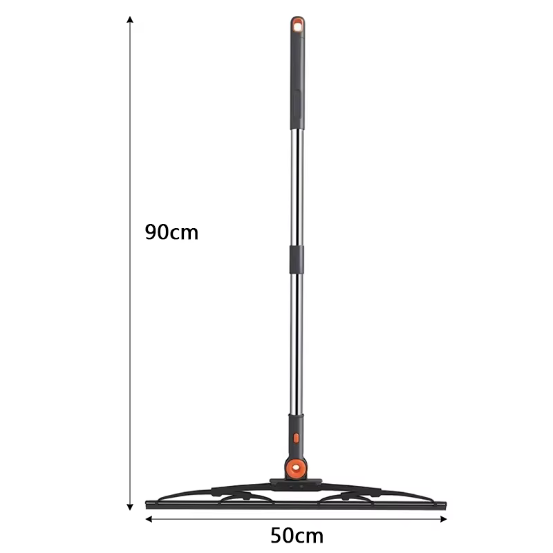 Balai magique rotatif en caoutchouc de 50 Cm