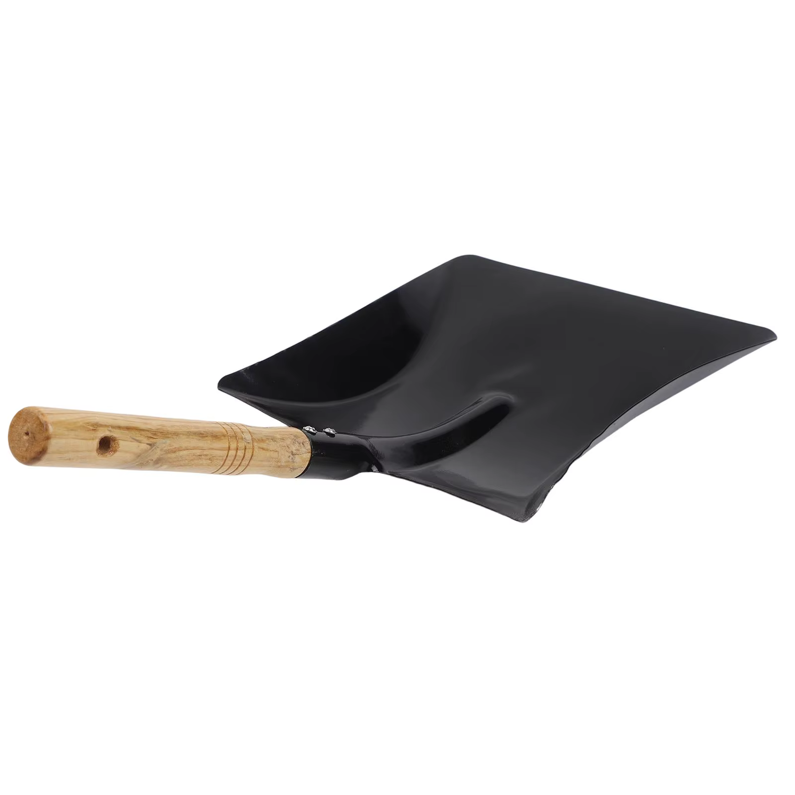 Pelle à poussière en acier, pelle à cendres, outil de nettoyage de cheminée, outil de nettoyage de cheminée, outil de cheminée, utilisation intérieure et extérieure