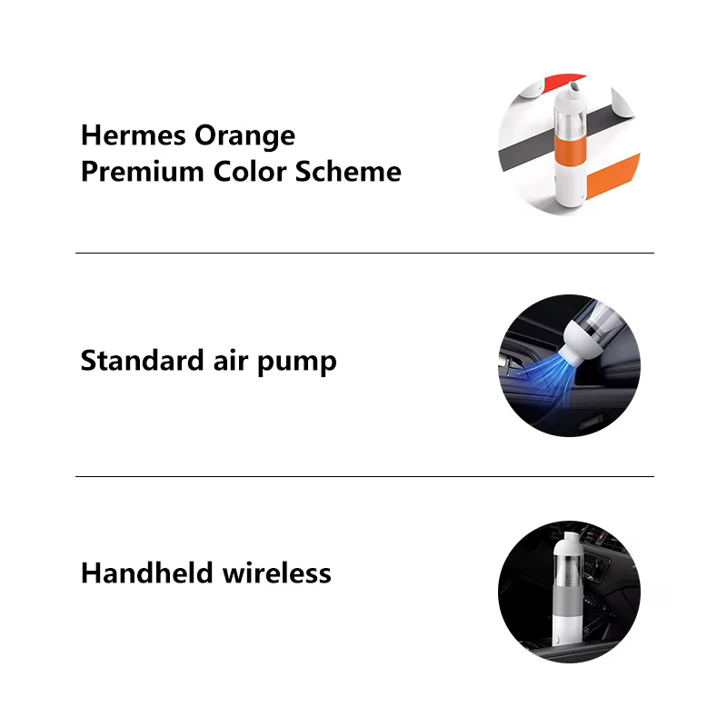 Aspirateur de voiture sans fil, puissance d'aspiration Super forte, petite aspiration et soufflage portables intégrés, 2026