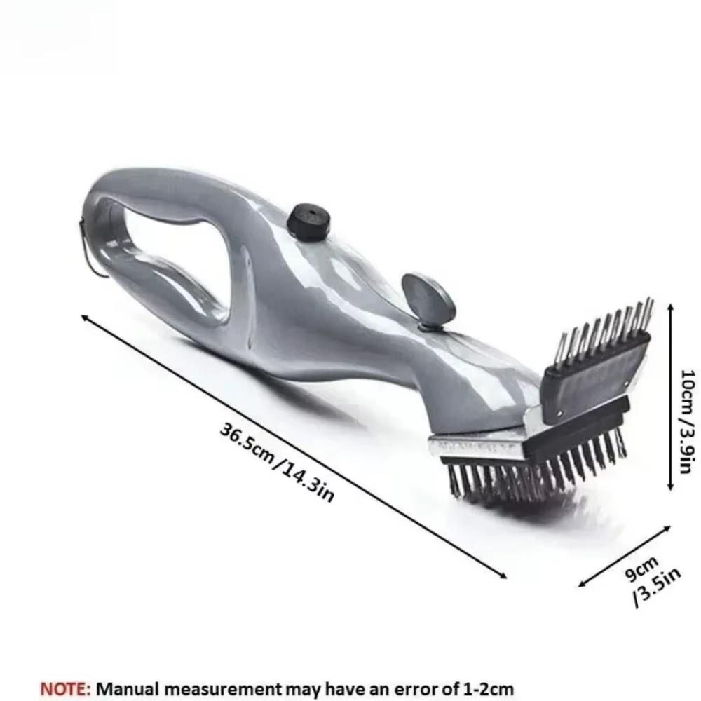 Brosse de nettoyage par pulvérisation d'eau pour barbecue