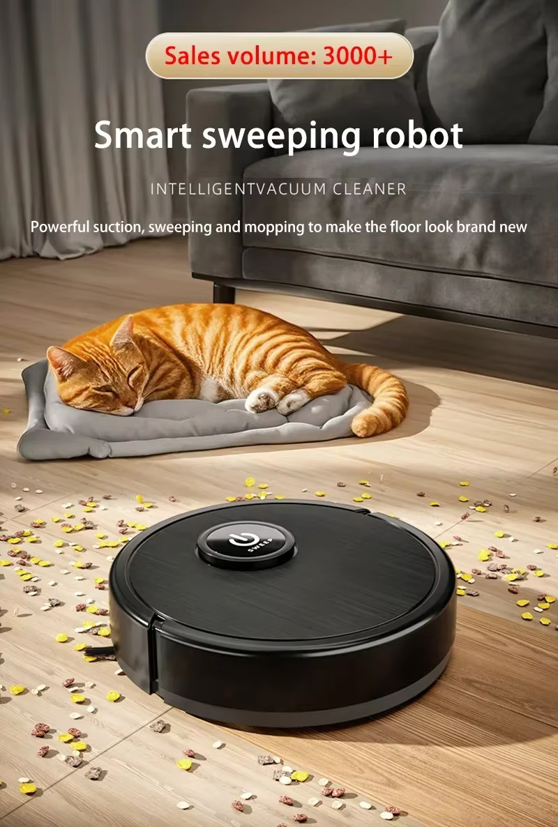 Aspirateur robot intelligent 3-en-1 Lenovo