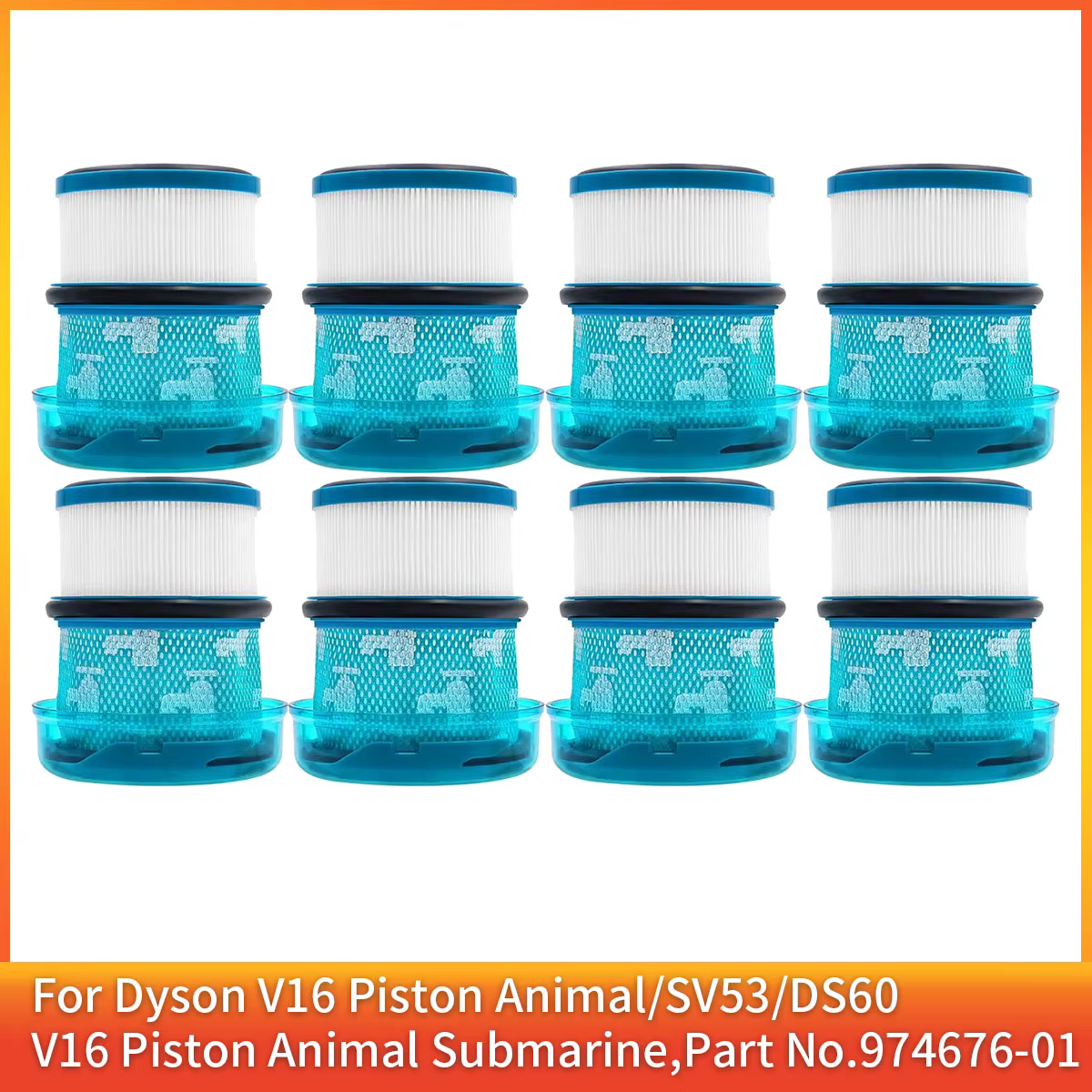 Filtre à poils pour aspirateur Dyson V16/V15 (pièces détachées et accessoires) - Référence 974676-01