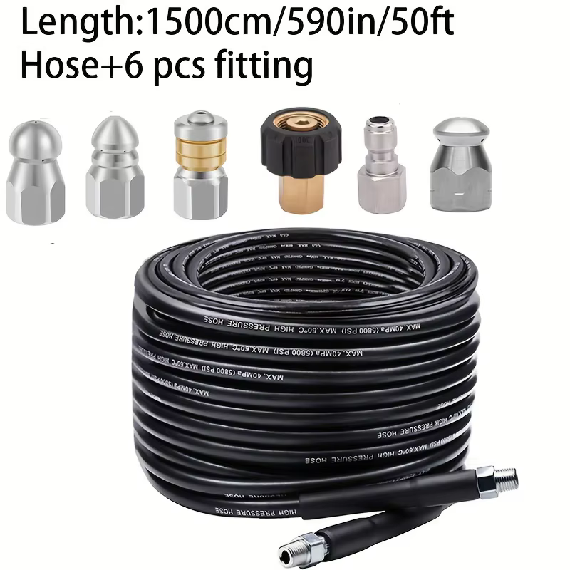Kit de nettoyage de canalisations 5800PSI