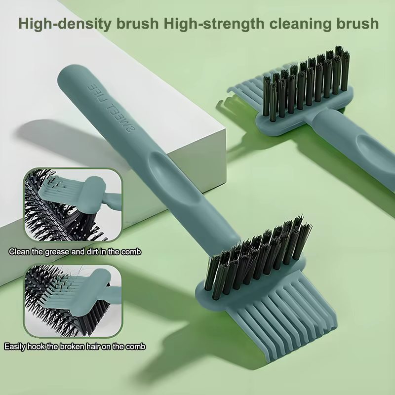 Outil de nettoyage de brosses à cheveux 2 en 1