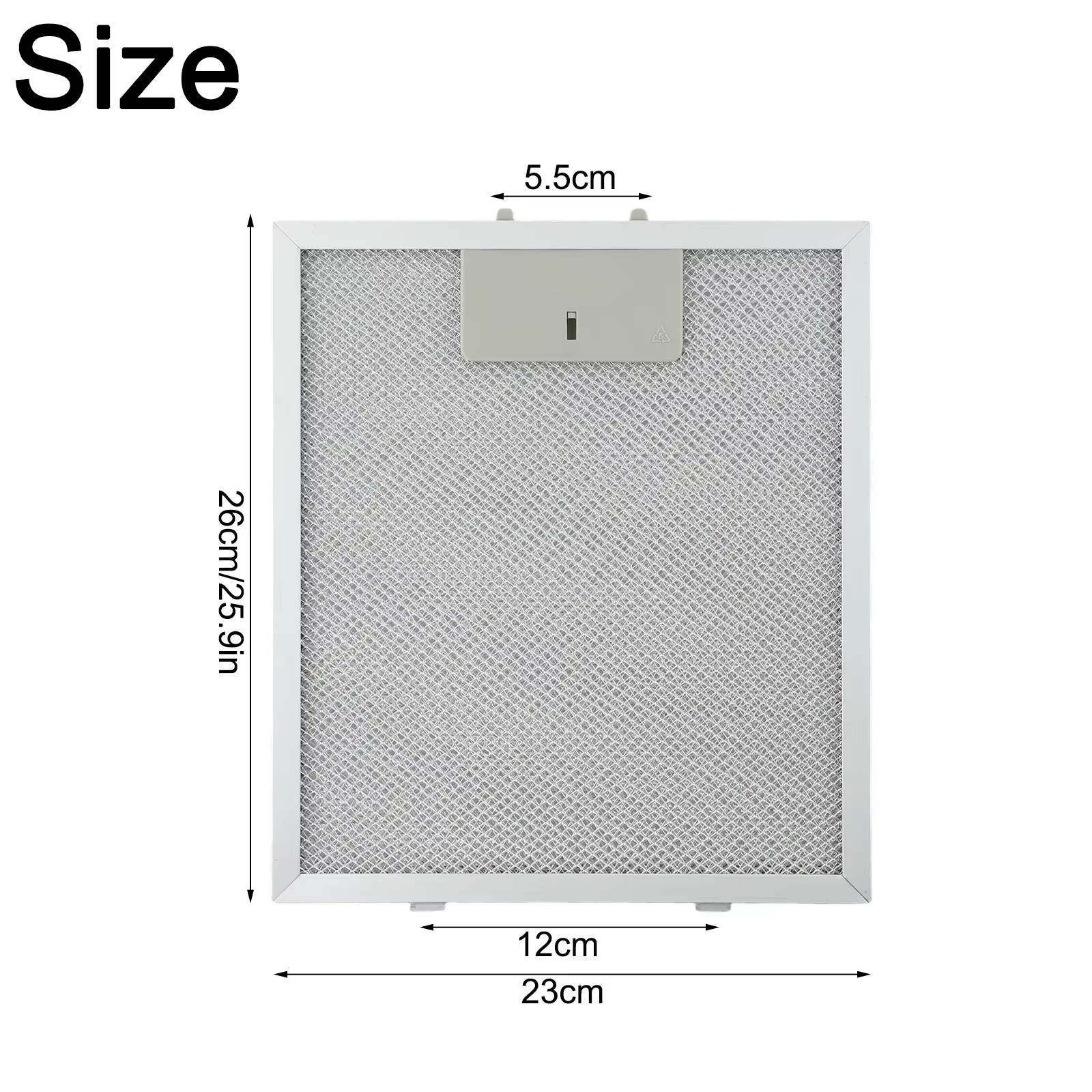 Filtre à 5 couches pour hotte de cuisine