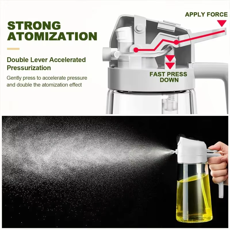Spray d'huile 2 en 1 200/300/500ml