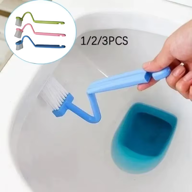 Brosse de toilette incurvée à Long manche