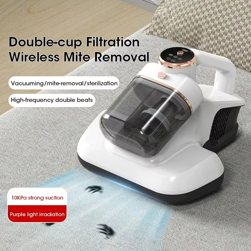 Aspirateur filaire portatif haute fréquence puissant pour la lutte contre les acariens et le contrôle des matelas