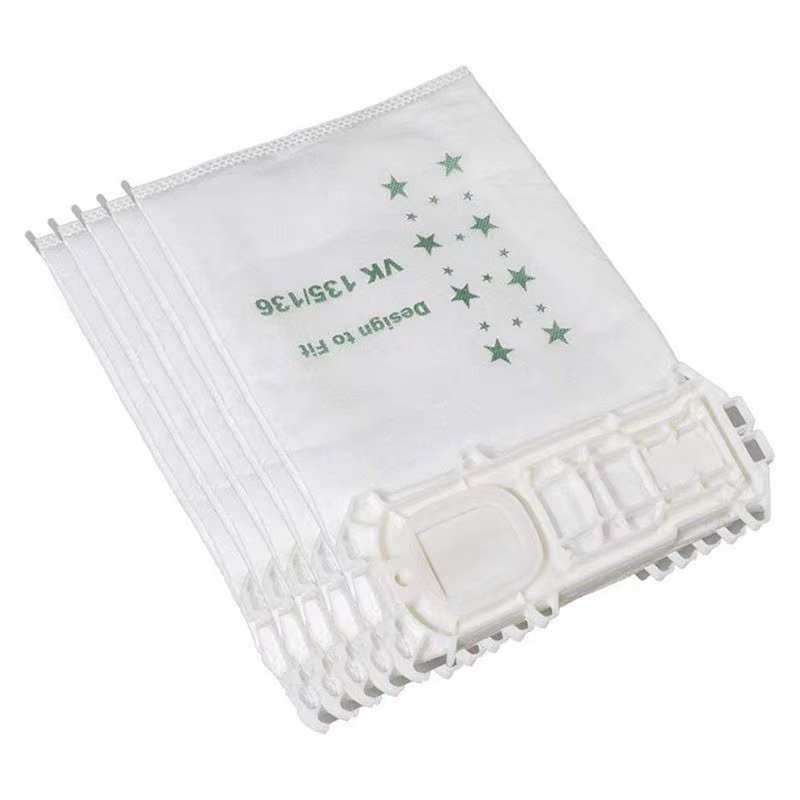 AFOURT-Accessoires pour aspirateur, accessoires de nettoyage, adaptés au Vorwerk VK135 VK136, 20 sacs à poussière + 2 désodorisants