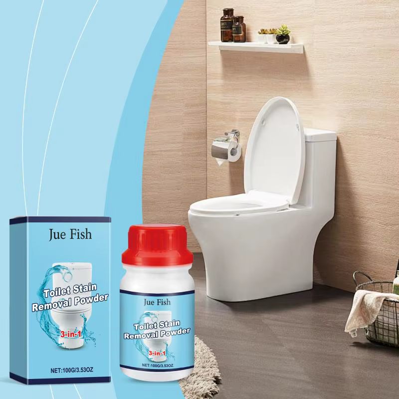 Nouvelle poudre de décontamination pour toilettes, nettoie, désodorise, désinfecte, élimine les taches tenaces et le calcaire, poudre nettoyante moussante pour toilettes