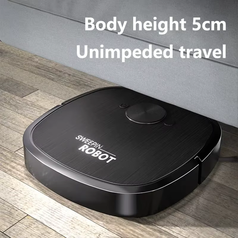 Nouvel aspirateur robot 3-en-1 avec chargement USB, robot de nettoyage domestique entièrement automatique, intégrant balayage, aspiration, nettoyage et stérilisation.