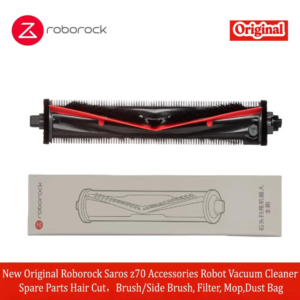 Nouveaux accessoires d'origine Roborock Saros Z70 pour aspirateur robot : pièces de rechange pour la coupe des cheveux
