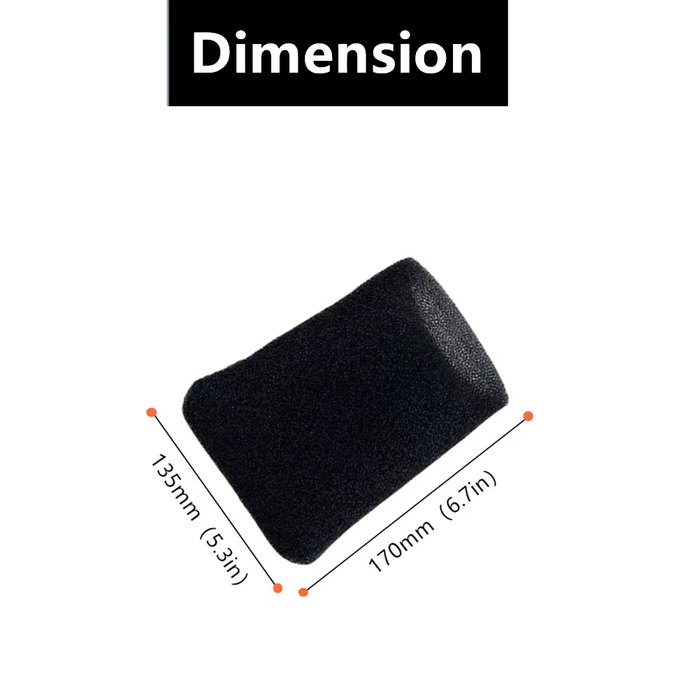 Filtre de support en mousse compatible avec aspirateur sec Parkside
