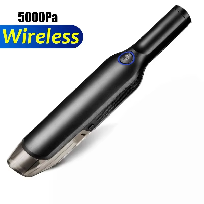 Aspirateur de voiture sans fil, mini aspirateur portable pour voiture, maison et animaux domestiques, 8000P, avec batterie 5000 mAh, sans fil