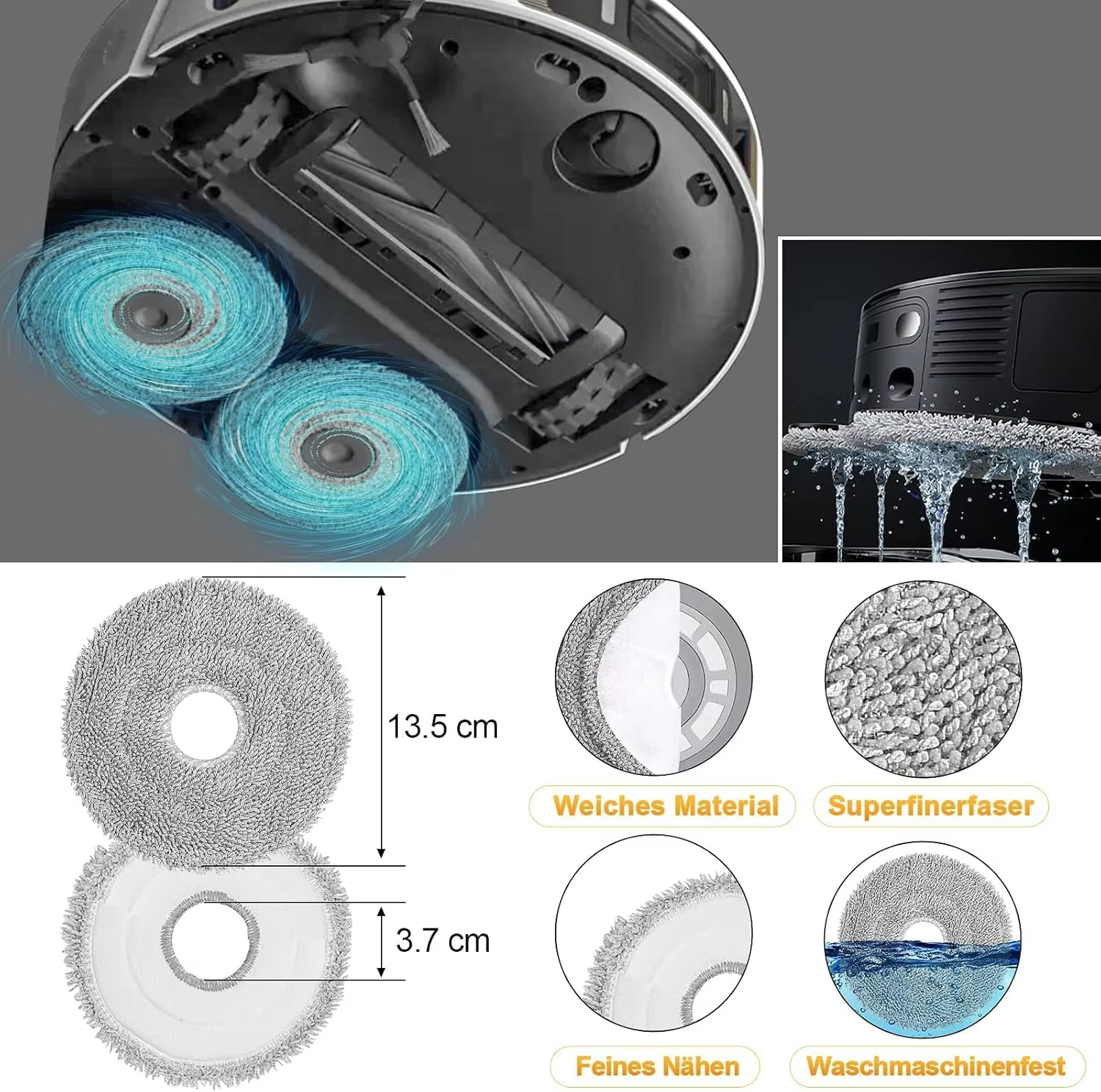 Pièces détachées pour aspirateur robot Dreame L20 Ultra