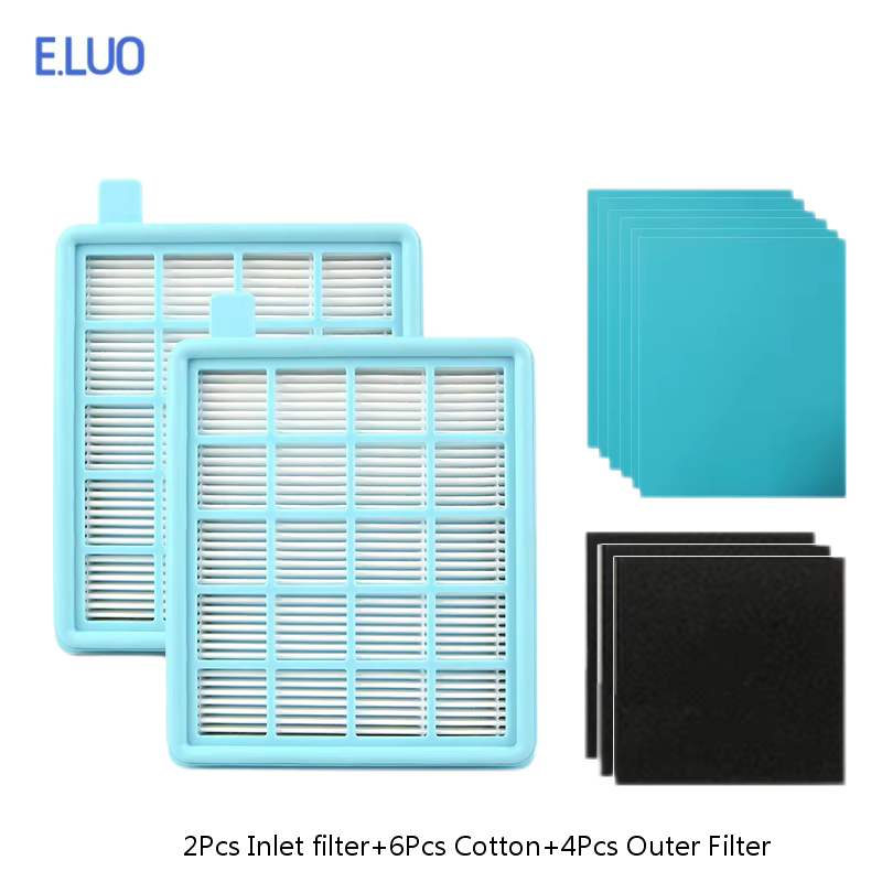 Filtre maille filtre HEPA BUFFALO-MISTRAL pour aspirateur Philips FC8470 FC8471 FC8472 FC8473 FC8474 FC8476 FC8477
