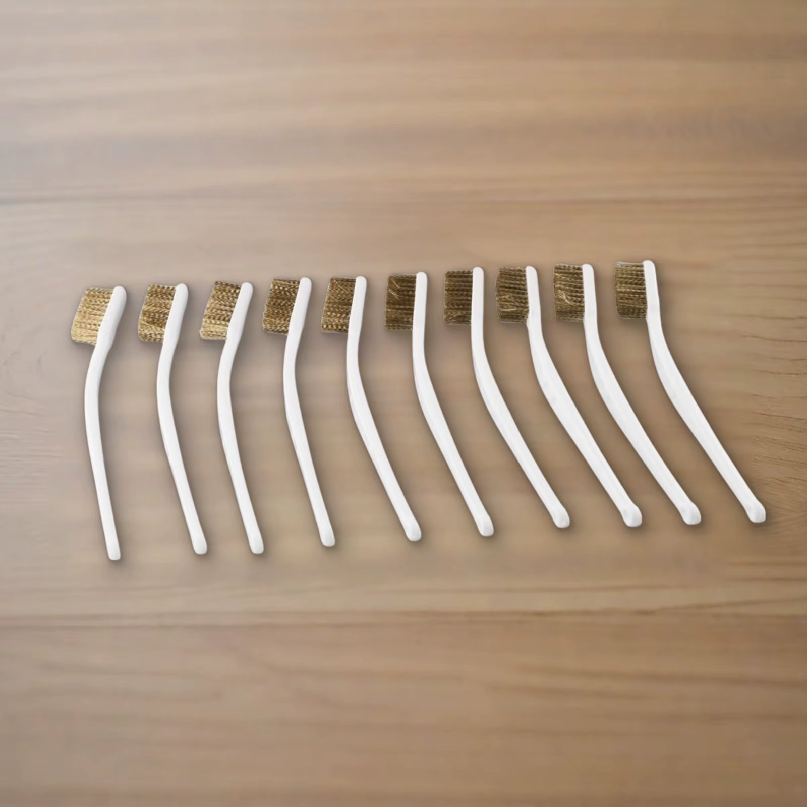 Brosse métallique en laiton 10 pièces efficace pour le nettoyage des métaux industriels
