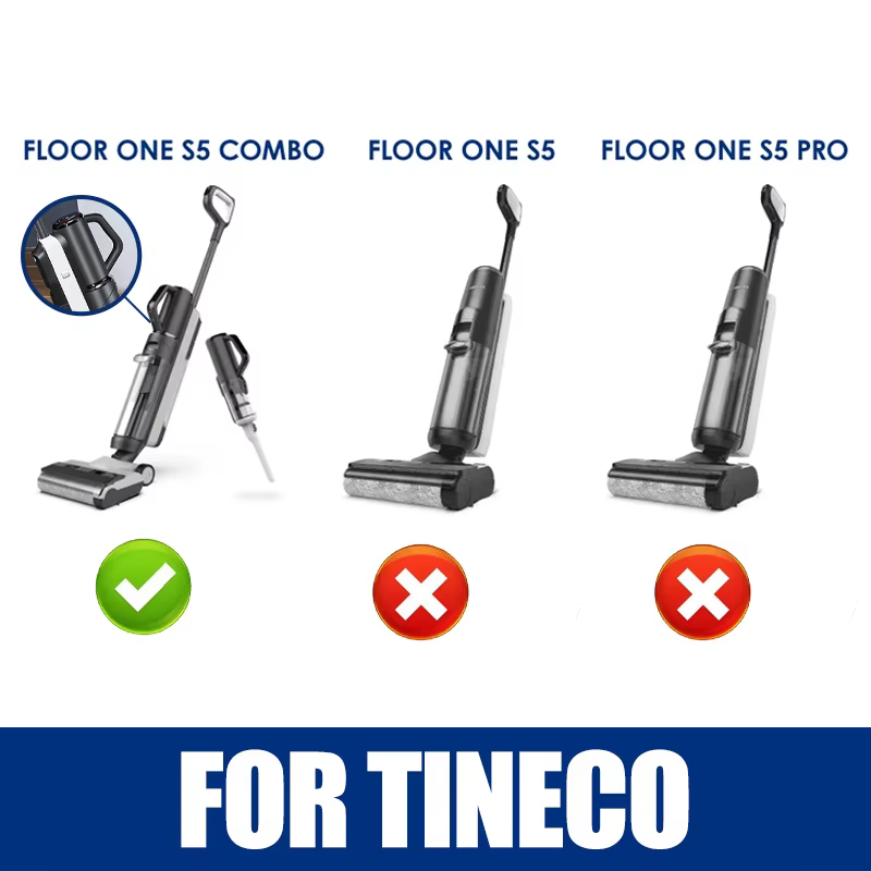 Original pour Tineco Floor S5 Combo accessoires roues aspirateur
