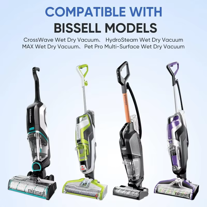 Filtres Bissell Crosswave compatibles avec les modèles 1785 3888A 2551 Pet Pro 2306 2554 2596 HydroSteam 35151 3518 - Lot de 2