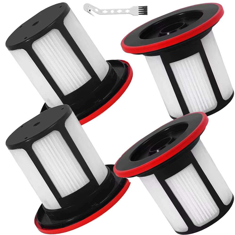 12033215 filtres de remplacement avec support pour balai électrique Bosch Unlimited 6 pièces d'aspirateur filtre