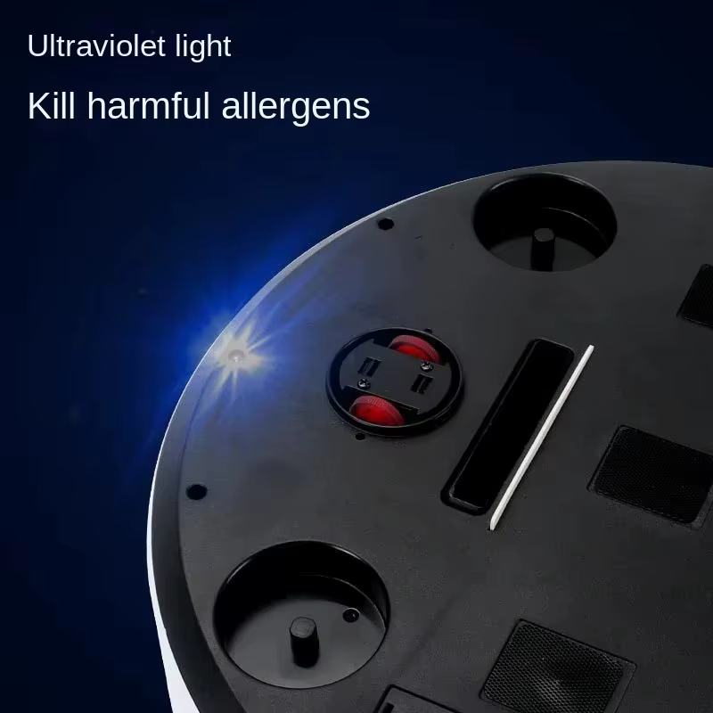 Aspirateur robot intelligent sans fil 5-en-1 multifonctionnel, super silencieux, aspirant, nettoyant et humidificateur pour usage domestique, appareil électroménager