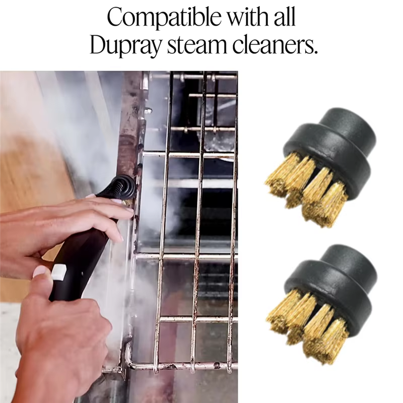 A76G-pour accessoires de nettoyeur vapeur Dupray-petites brosses en laiton (10 pièces) pour buses