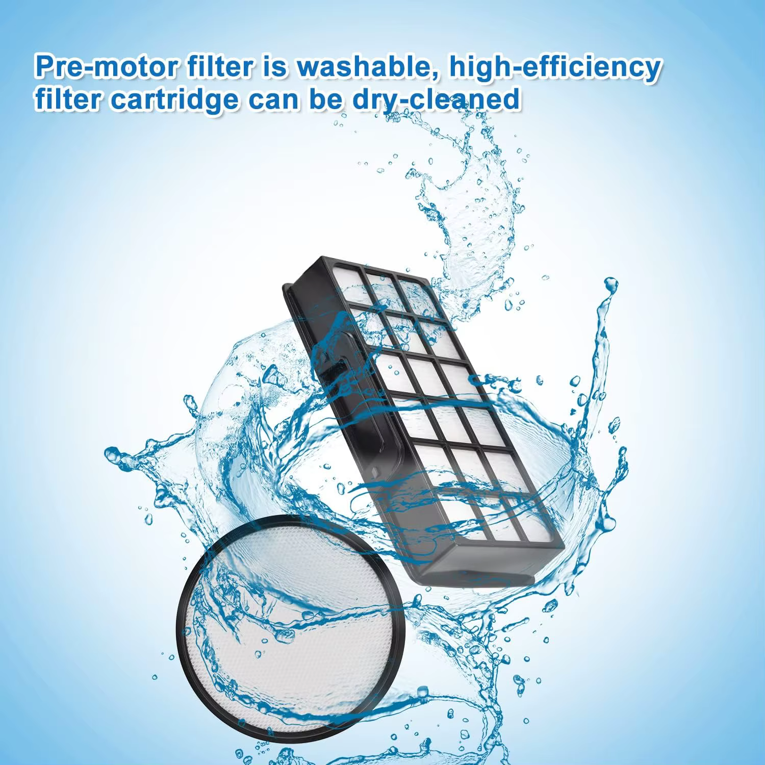 Filtres HEPA pour Rowenta Silence Force Cyclonic 4AAAA (Modèle RO76xx) RO7681EA RO7691EA RO7690EA RO7649EA RO7647EA