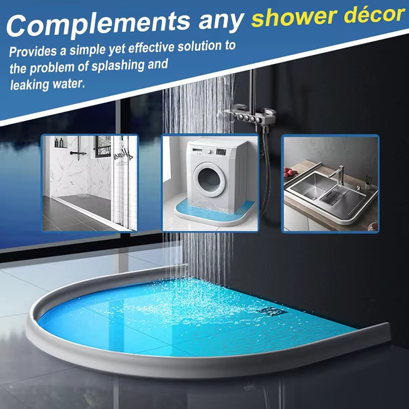 Bande d'arrêt d'eau barrière salle de bains cuisine plancher de retenue