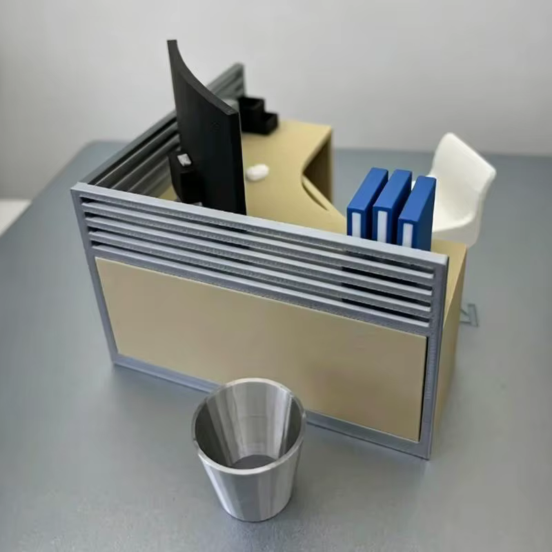 Chaise de bureau miniature pour maison de poupée, ornement en résine, décoration de scène de bureau pour les amateurs de loisirs créatifs, présentation sur le bureau à domicile