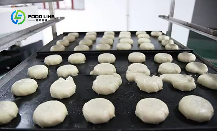Ligne de production de hamburgers / Machine à hamburgers / Diviseuse-rondeuse automatique de pâte