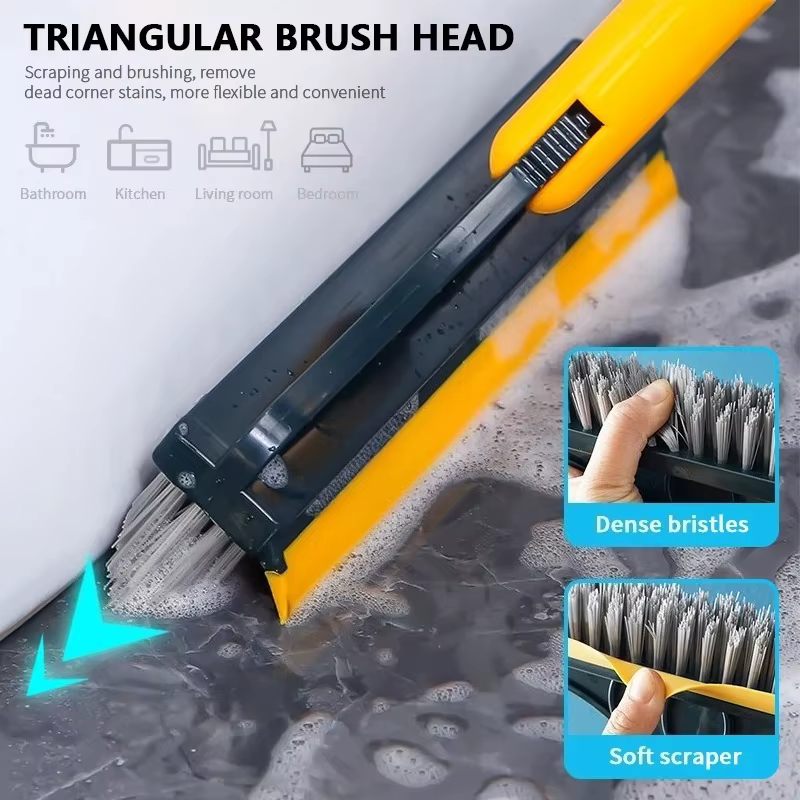Brosse de sol rotative 2 en 1