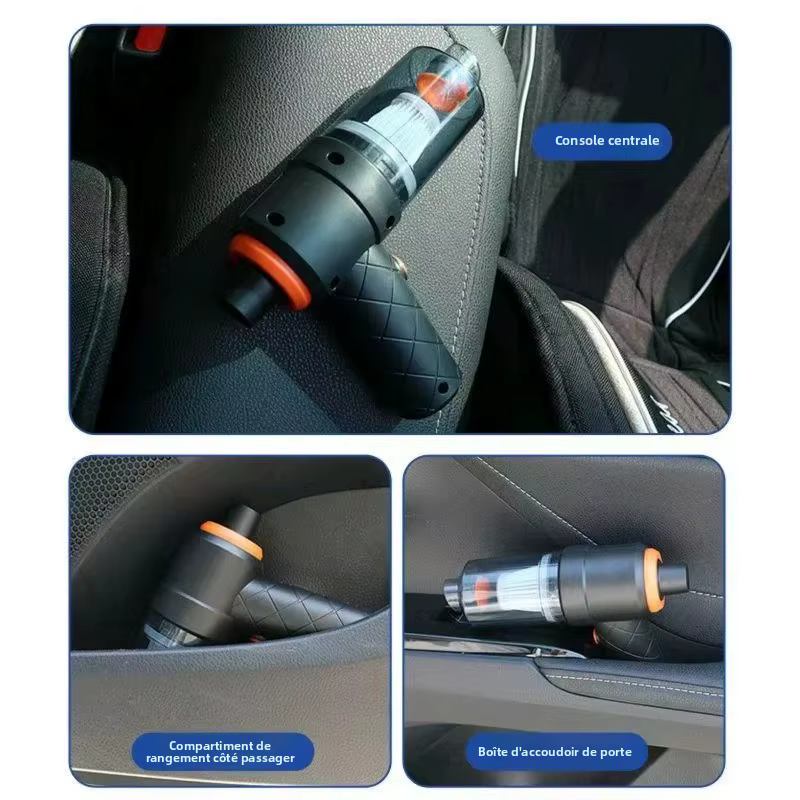 Aspirateur souffleur 2-en-1 sans fil rechargeable haute puissance