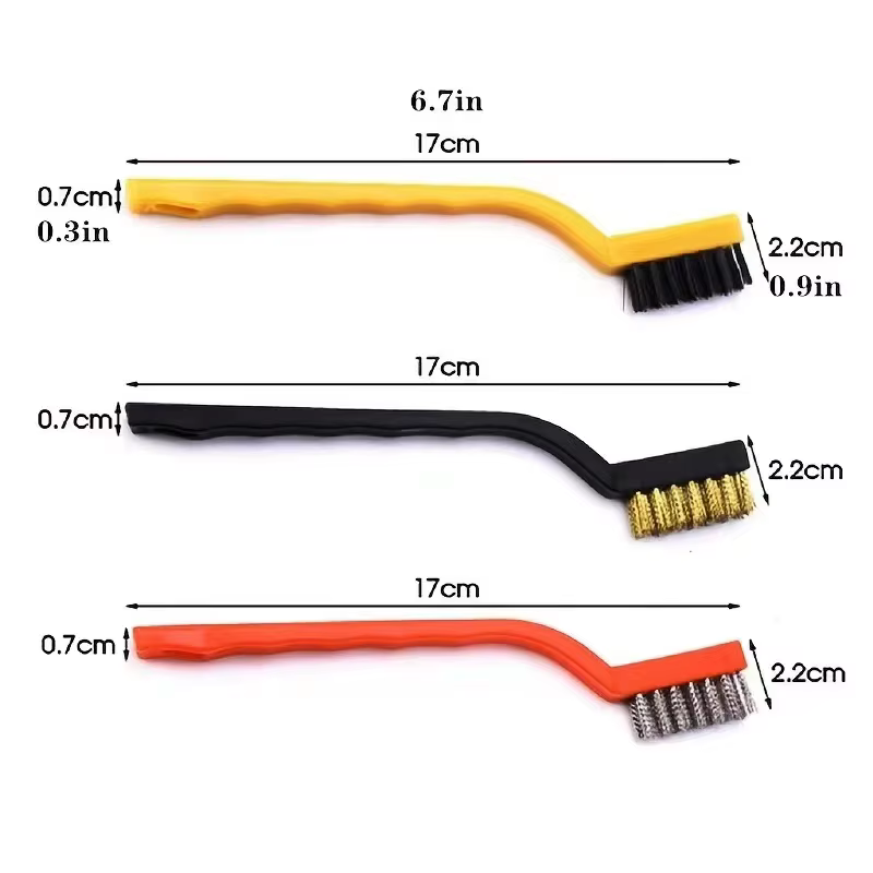 Brosse de nettoyage en laiton de 7 pouces