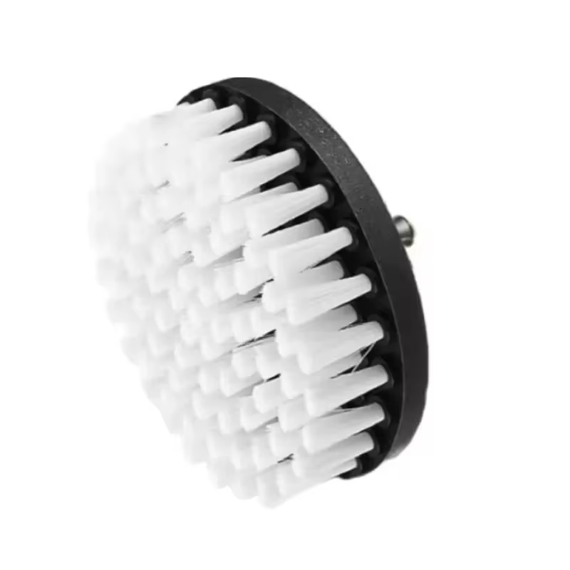 Brosse de forage, fixation de brosse