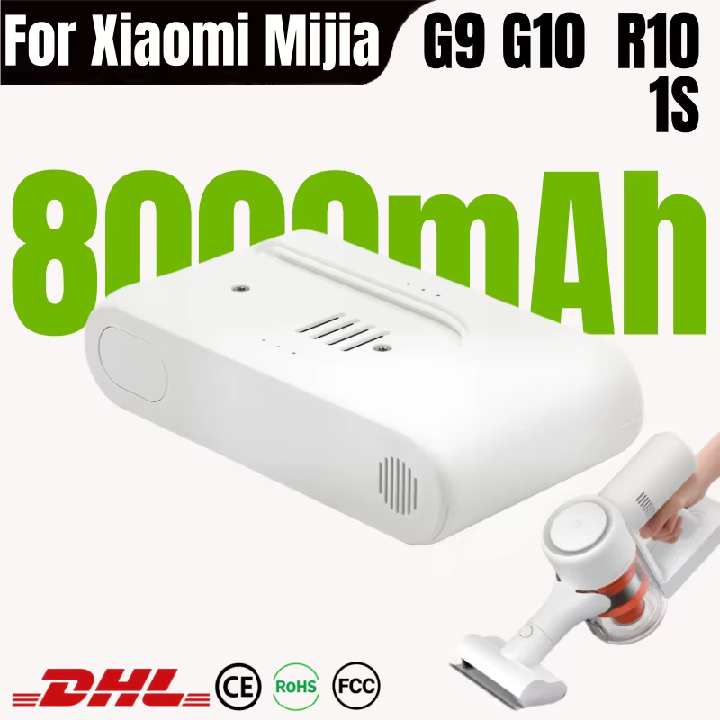 Compatible avec les aspirateurs sans fil Xiaomi Dreame G9 G10 R10 1S T10 T20 avec batterie lithium-ion rechargeable 25