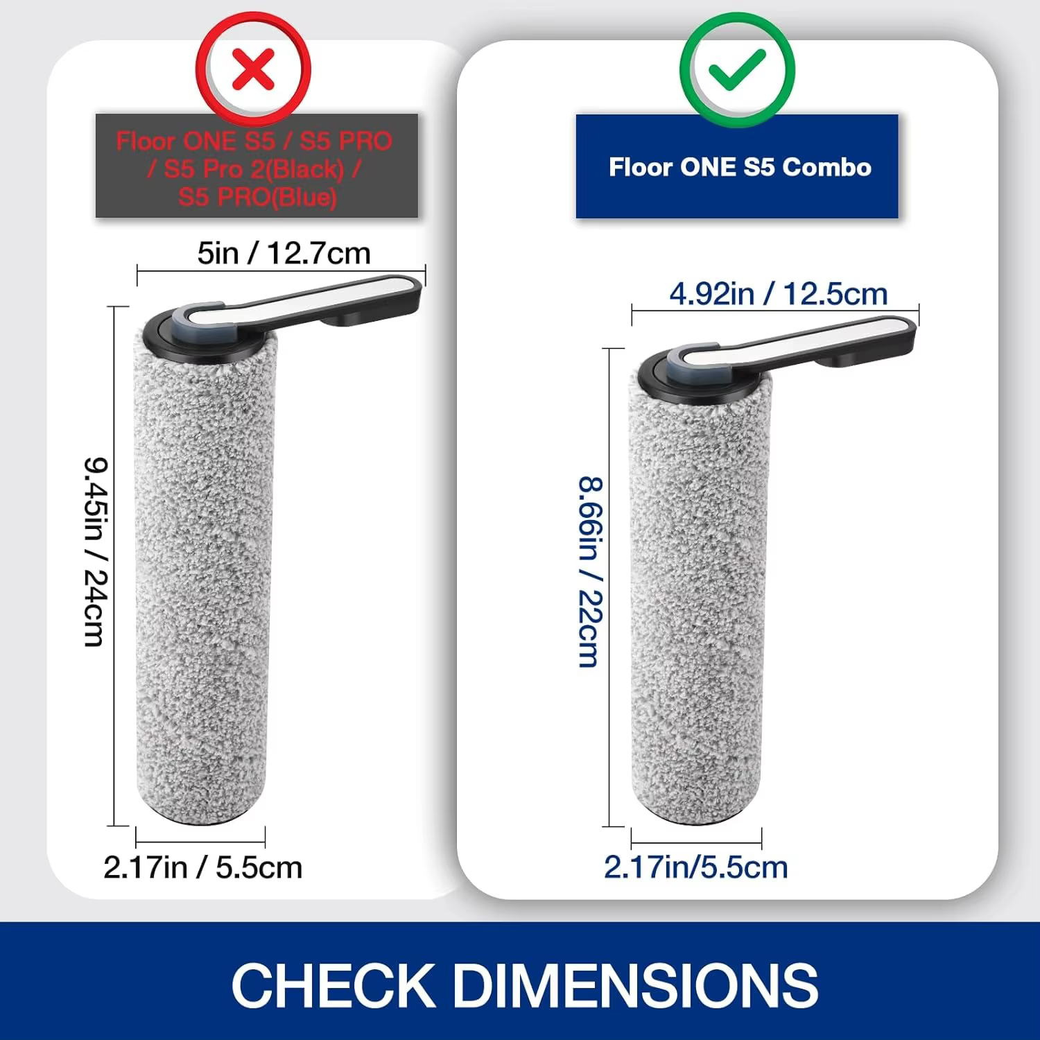 Accessoires pour aspirateur sec et humide Tineco Floor ONE S5-Combo
