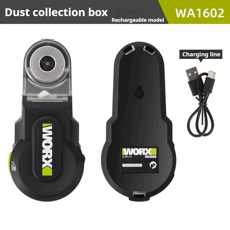 WORX WA1602 aspirateur puissant Original 13Kg attraction 35ml boîte à poussière visuelle USB type C perceuse à percussion électrique universelle