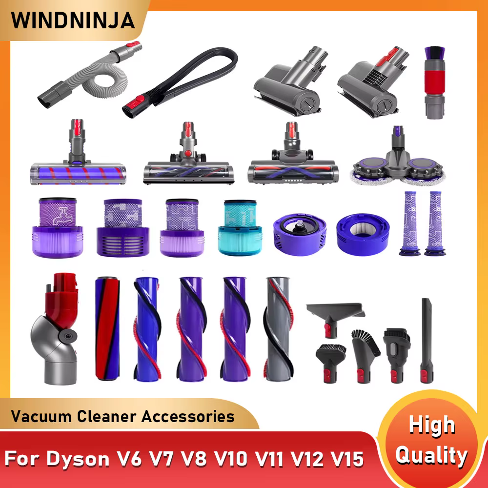 Accessoires pour aspirateur Dyson V6 V7 V8 V10 V11 V12 V15 : brosse à entraînement direct