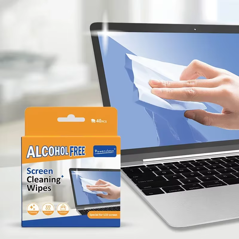 40 lingettes nettoyantes pour PC