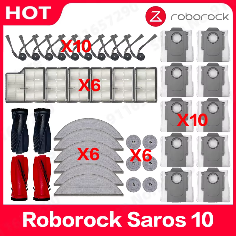 Accessoires Roborock Saros 10 : brosse principale