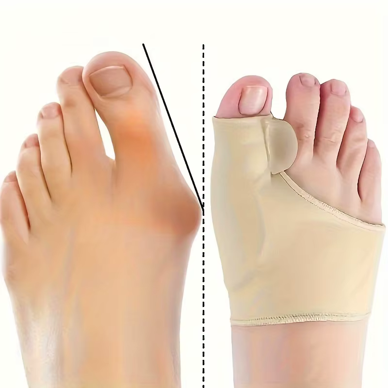 Insert de poignée de pied et coussin en Gel, 2 pièces, fait avec un matériau élastique, outil de soin des pieds pour hommes et femmes, facile à mettre, lavage à la main uniquement