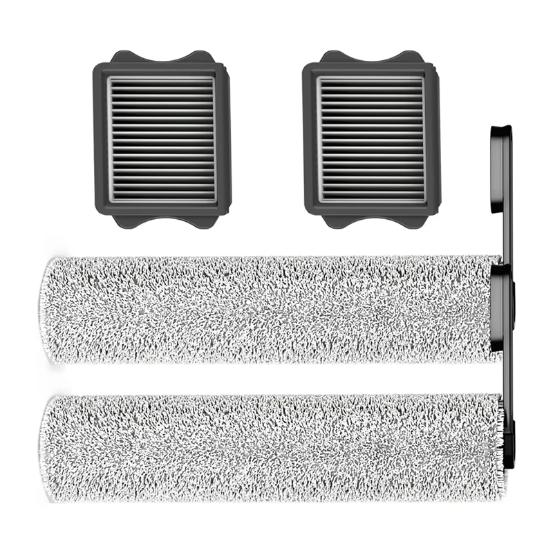 A02V-pour Tineco Ifloor 5 Breeze complet sans fil aspirateur sec et humide accessoires de remplacement ensemble rouleau de brosse et filtre HEPA