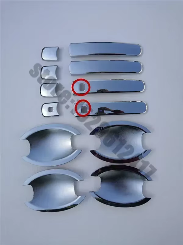Poignée de porte chromée pour Nissan, couvercle de protection de poignée de porte, garniture de couvercle, accessoires de voiture, 2008, 2009 ~ 2013, X-Trail, T31