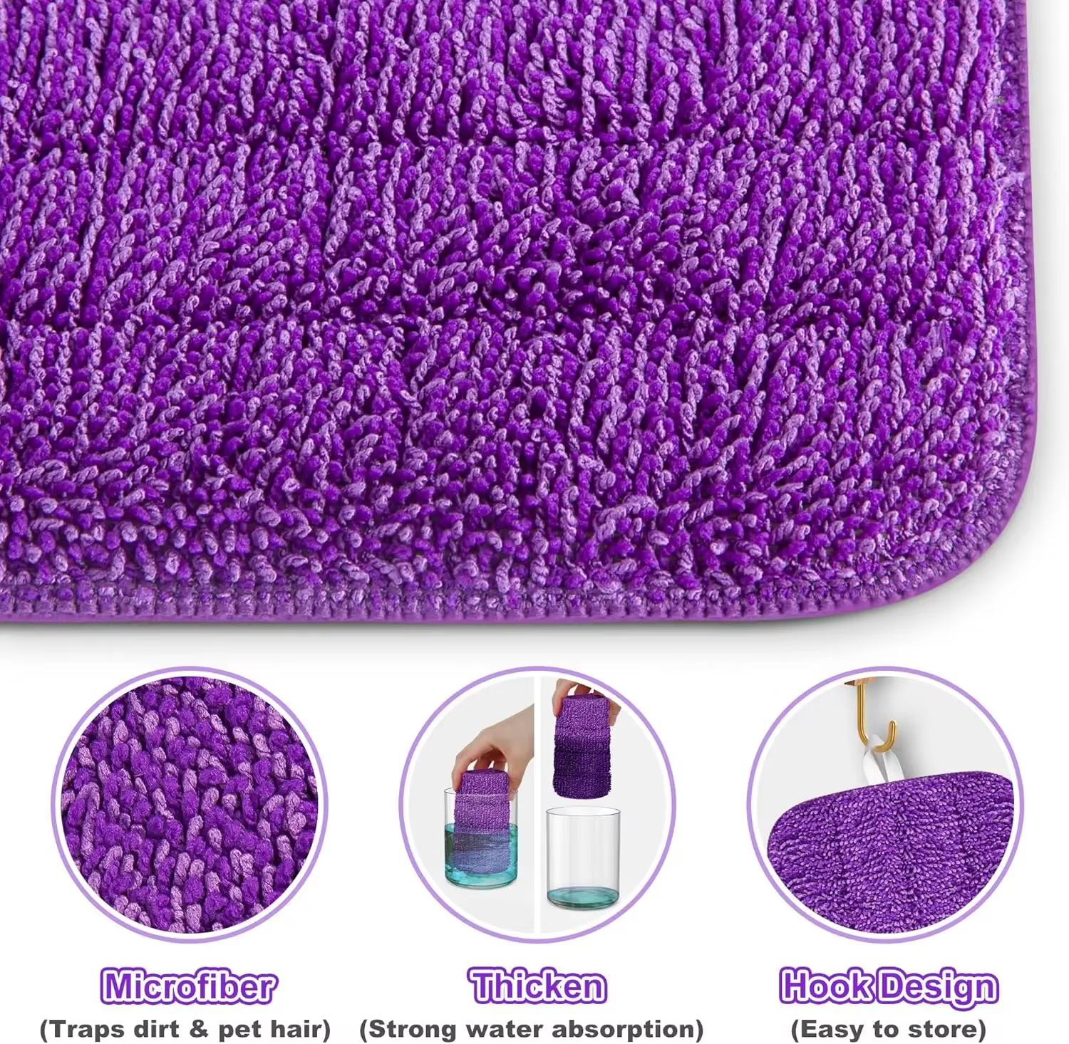 Tampons de vadrouille réutilisables pour Swiffer WetJet