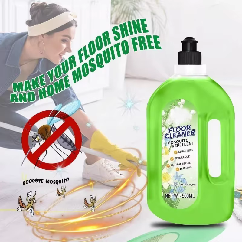 Nettoyant pour sols aux propriétés nettoyantes et détartrantes puissantes, pour le nettoyage et le polissage des carreaux de sol en bois, laissant un parfum durable
