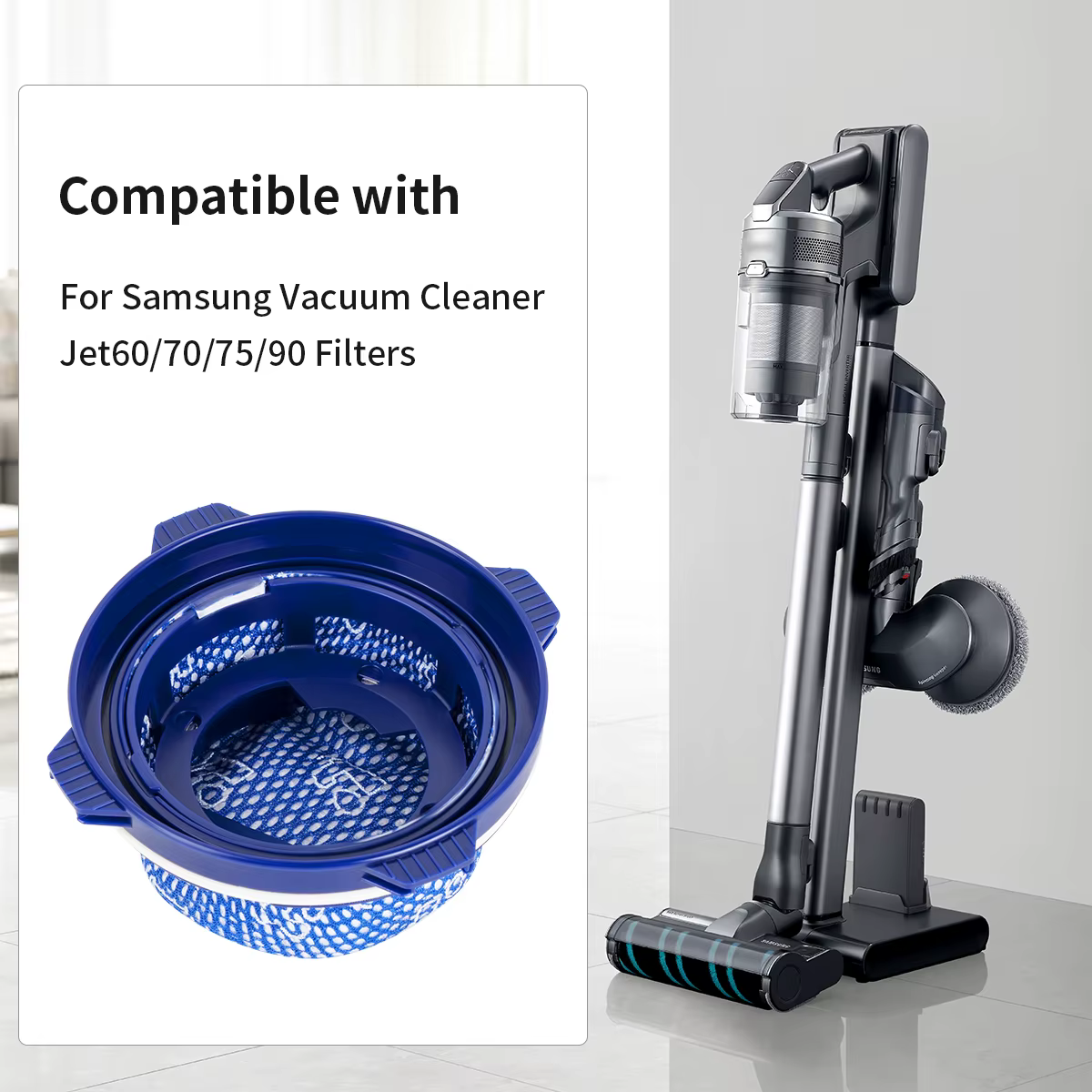 Filtres à vide pour aspirateur SAMSUNG Jet 75 Jet 90 Jet 70 Jet 75+ Jet 60