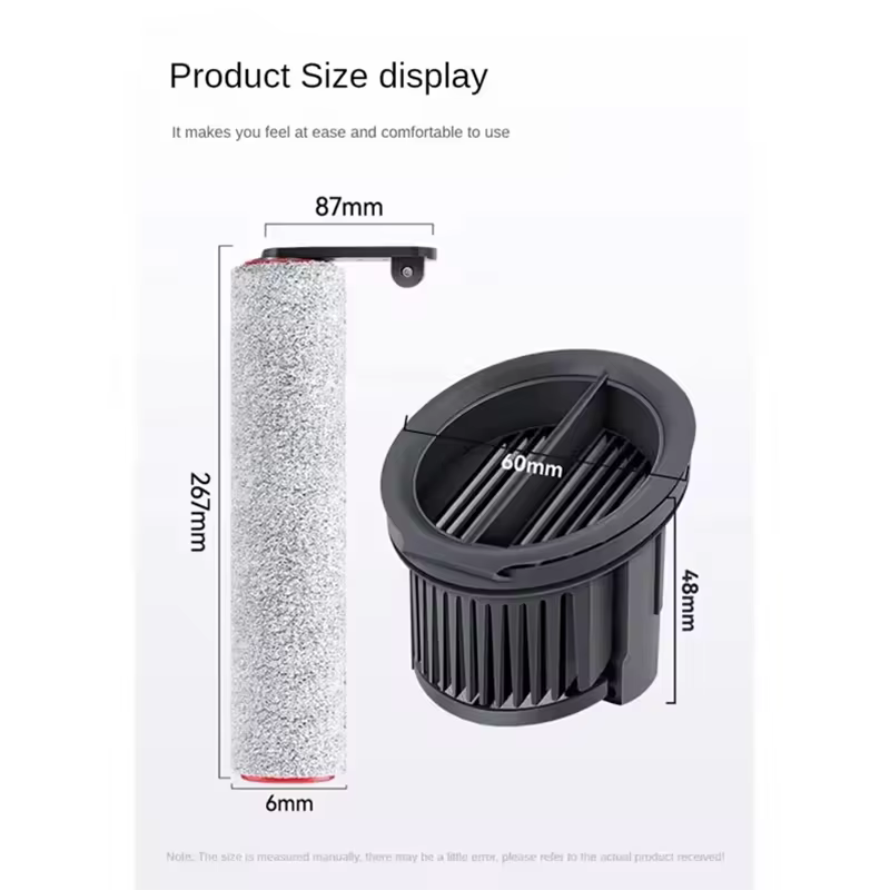Dreame H14 Pro / H20 Ultra/H30 Ultra Nettoyeur de sols et aspirateur Brosse rotative Filtres HEPA Accessoires de nettoyage