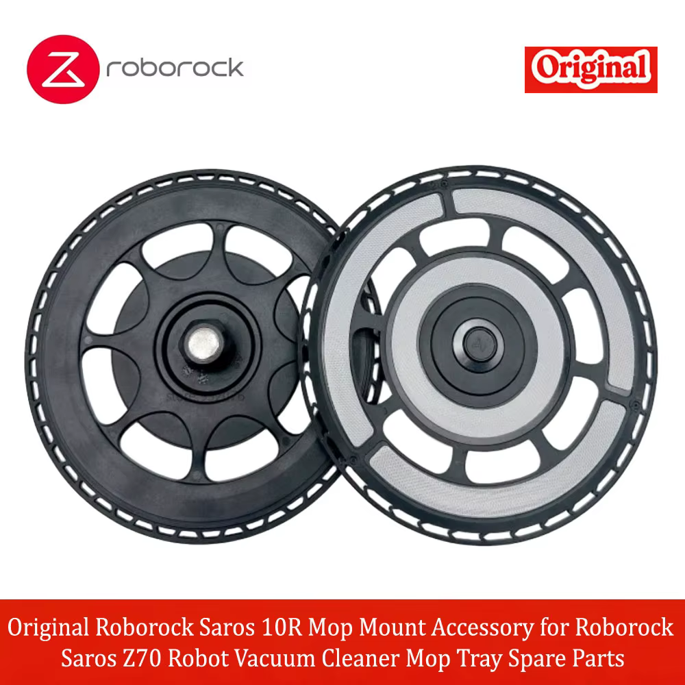 Support de serpillière d'origine Roborock Saros 10R pour aspirateur robot