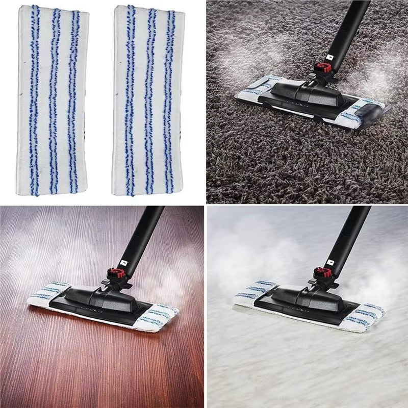 B59B, chiffon en microfibre pour serpillère, pour nettoyeurs vapeur Polti Vaporetto, lot de 2 serpillères de remplacement pour l